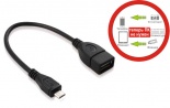   OTG USB 2.0 micro USB 5pin/USB AF