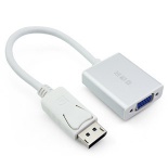 - Apple DisplayPort 20M > VGA 15F  