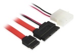   micro SATA 16pin > SATA II 7pin/Molex 4pin