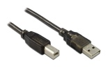 Кабель активный 15m USB 2.0/USB 2.0 Type B, AM/BM, Greenconnect, Premium, черный, 28/24 AWG, экран