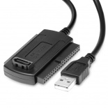 Конвертер-переходник , USB 2.0 к SATA/IDE поддержка 2,5\3,5\5,25"\IDE
