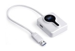Концентратор/ Хаб USB3.0 на 4 порта, белый