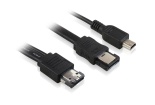 Комплект кабелей eSATAp > eSATA 7pin/mini USB 5pin