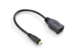 Переходник-гибкий HDMI 19F/micro HDMI 19M