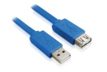 Кабель-удлинитель USB 2.0 AM/AF плоский